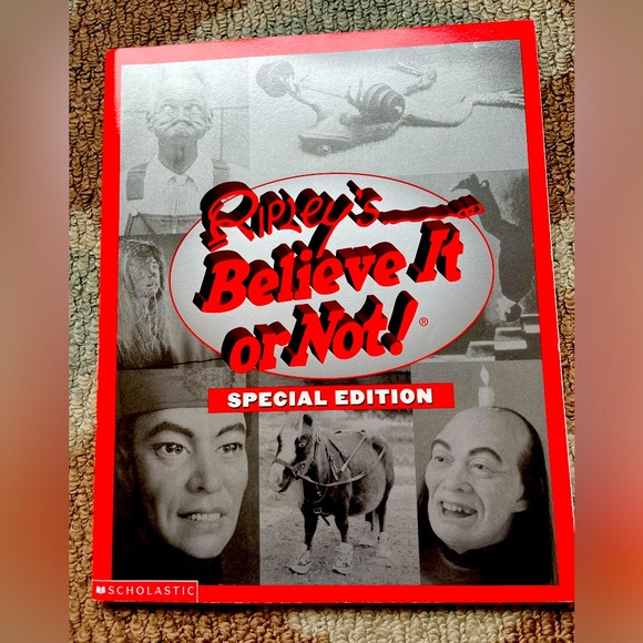 Other - Ripley’s Believe It Or Not book